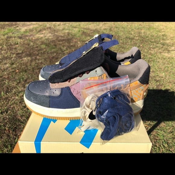 Nike Travis Scott Air Force 1 Cactus Jack multiple - Picture 2 of 8